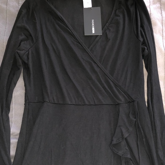 Fashion Nova Black Mini Dress - Picture 2 of 2